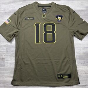 Justin Jefferson Minnesota Vikings Nike Youth Large Salute To Service Jersey New
